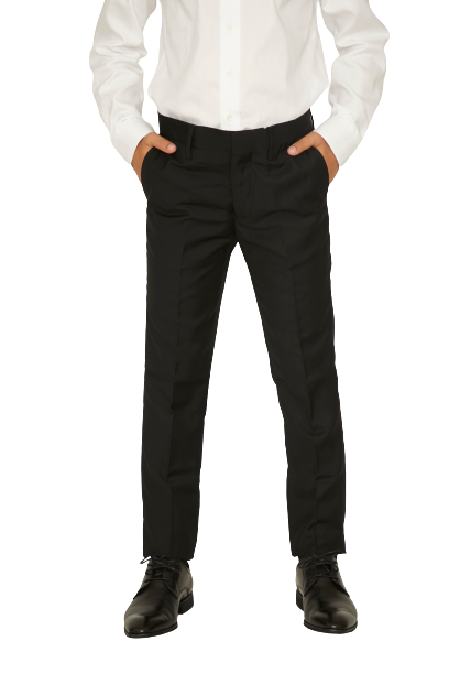 Gianni Lombardi Boys' Slim Fit Dress Pants