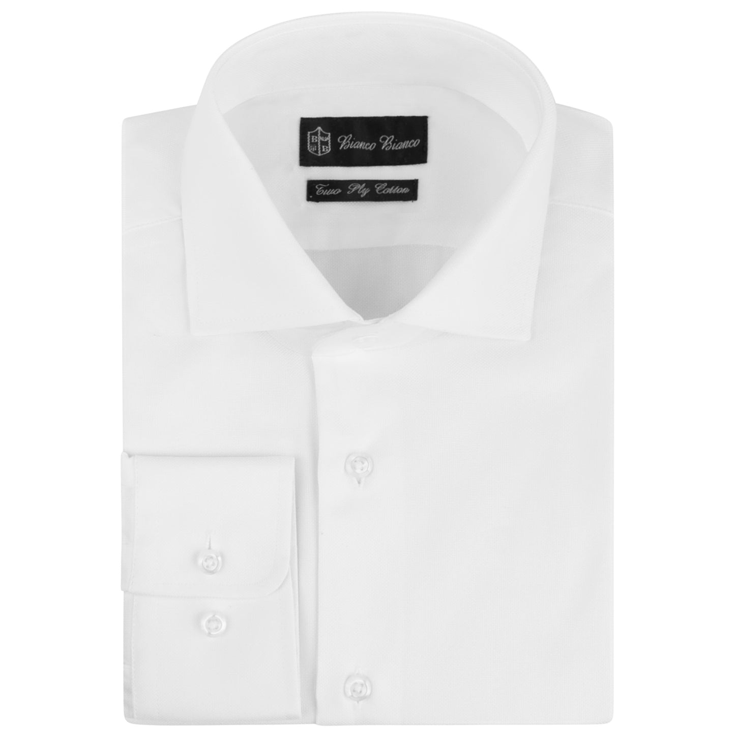 Bianco Bianco Boys' Slim Fit Small Twill (Button Cuff)