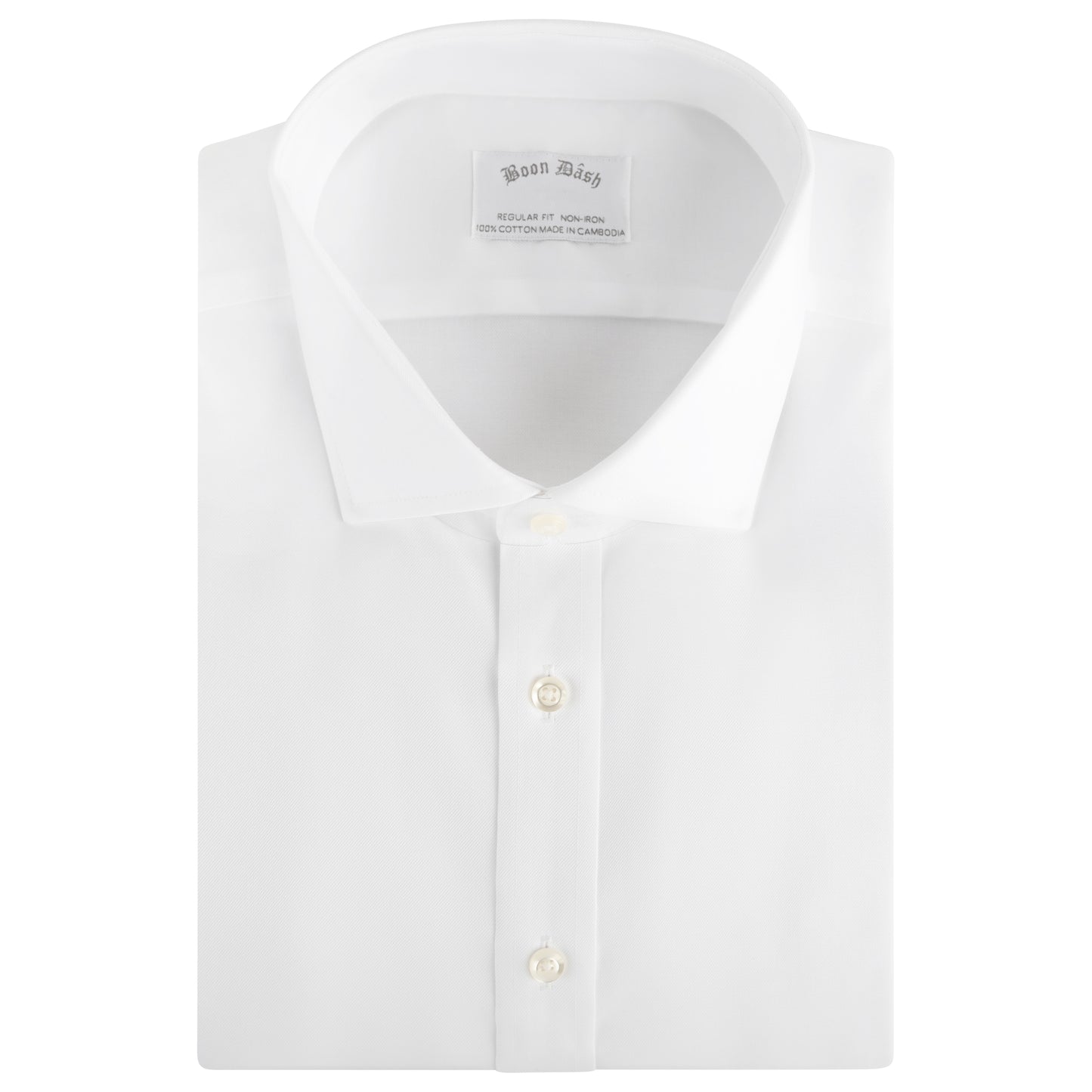 Boon Dash Men's Regular Fit Pinpoint (Button Cuff)