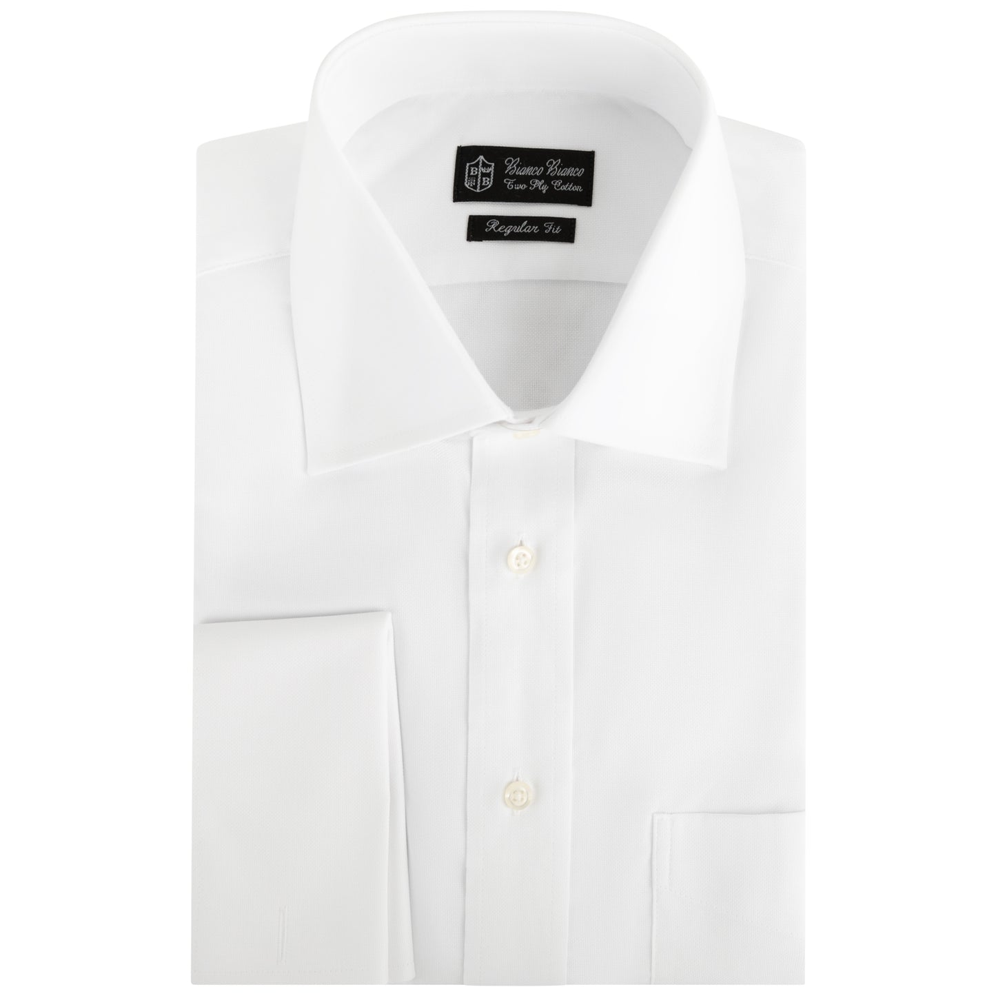 Bianco Bianco Men's Regular Fit (French Cuff)