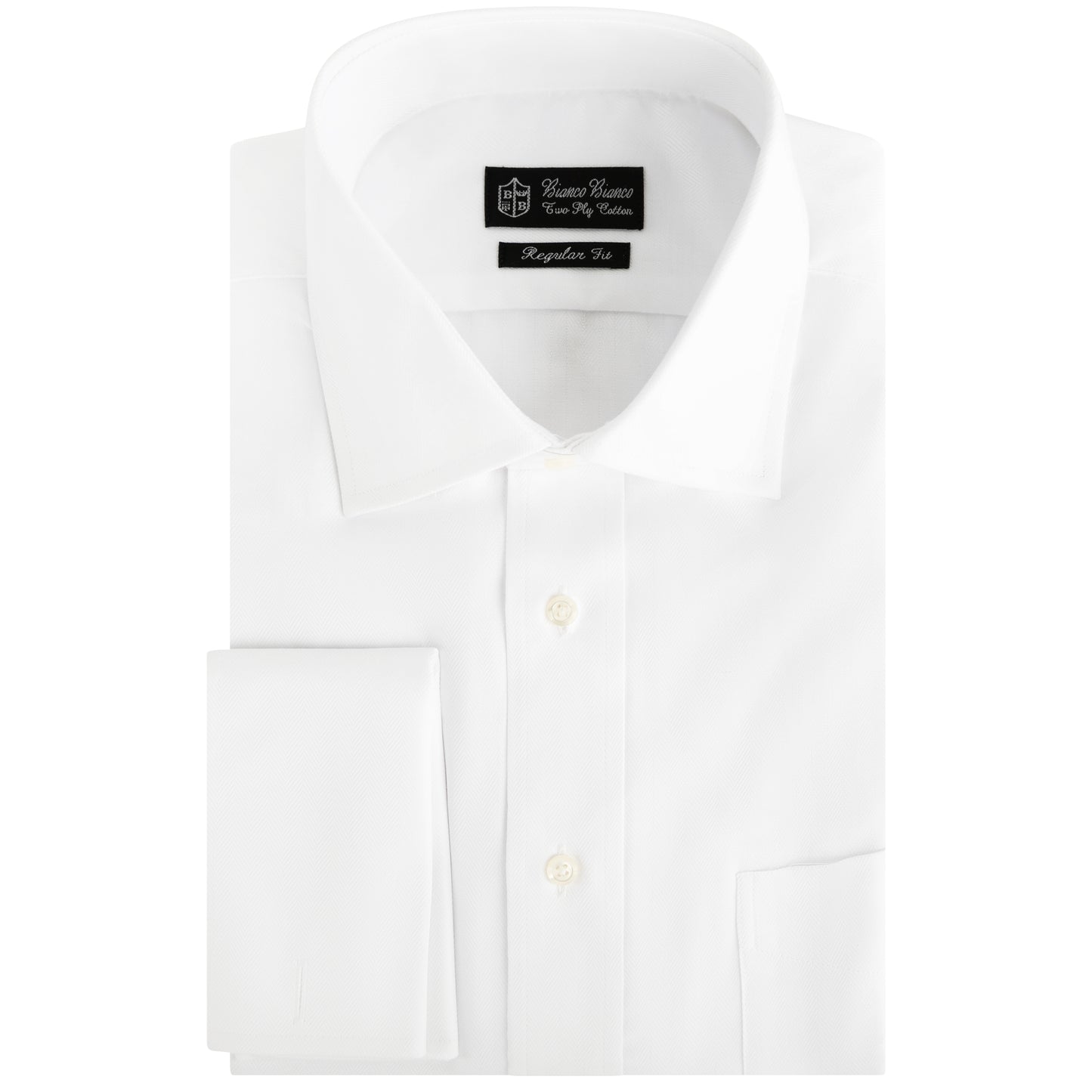 Bianco Bianco Men's Regular Fit (French Cuff)