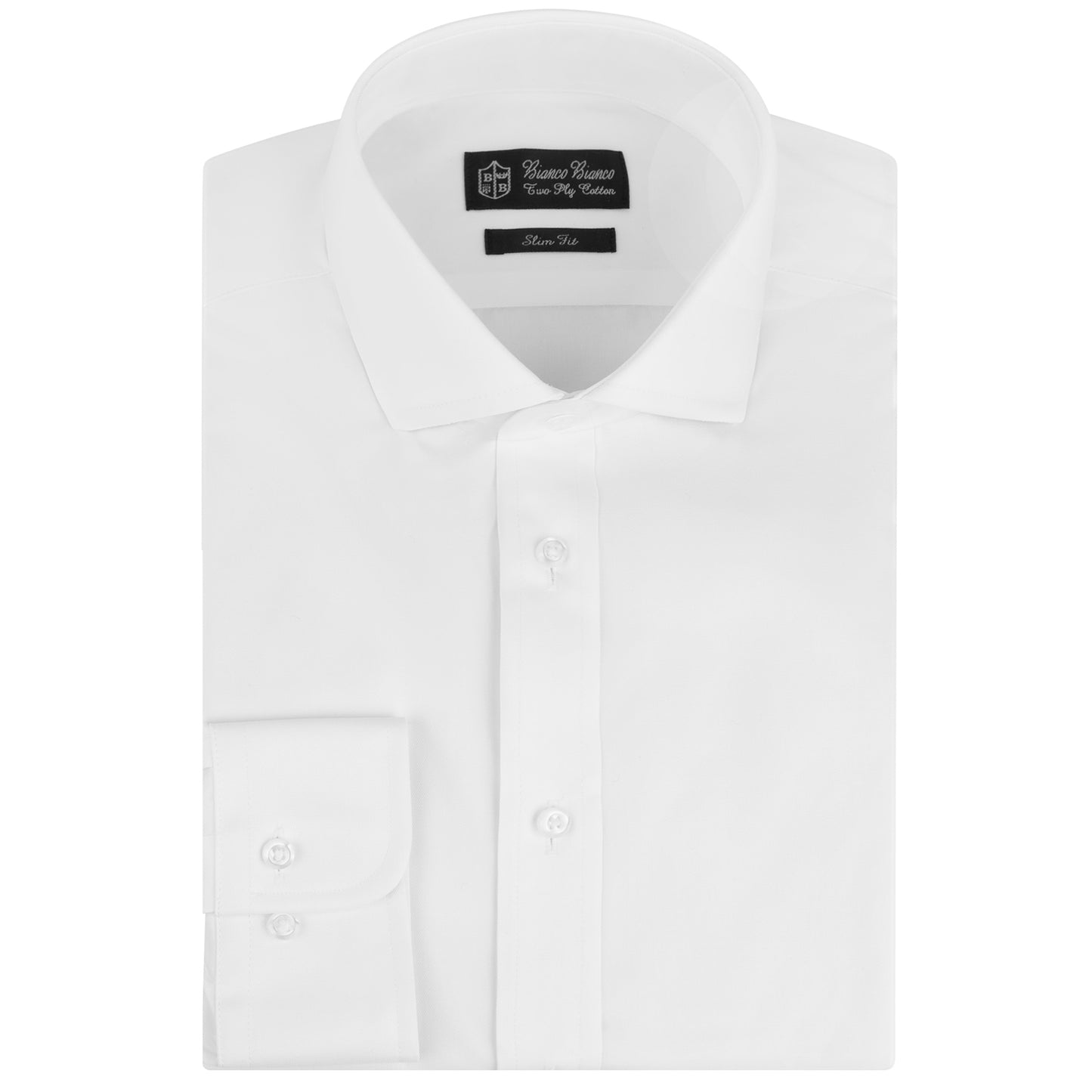 Bianco Bianco Men's Slim Fit (Button Cuff)