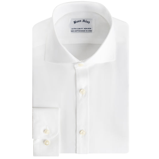 Boon Dash Boys' Extra Slim Fit Small Twill (Button Cuff)