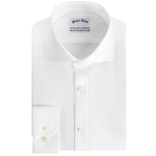 Boon Dash Boys Button Cuff Shirt-Spread Collar