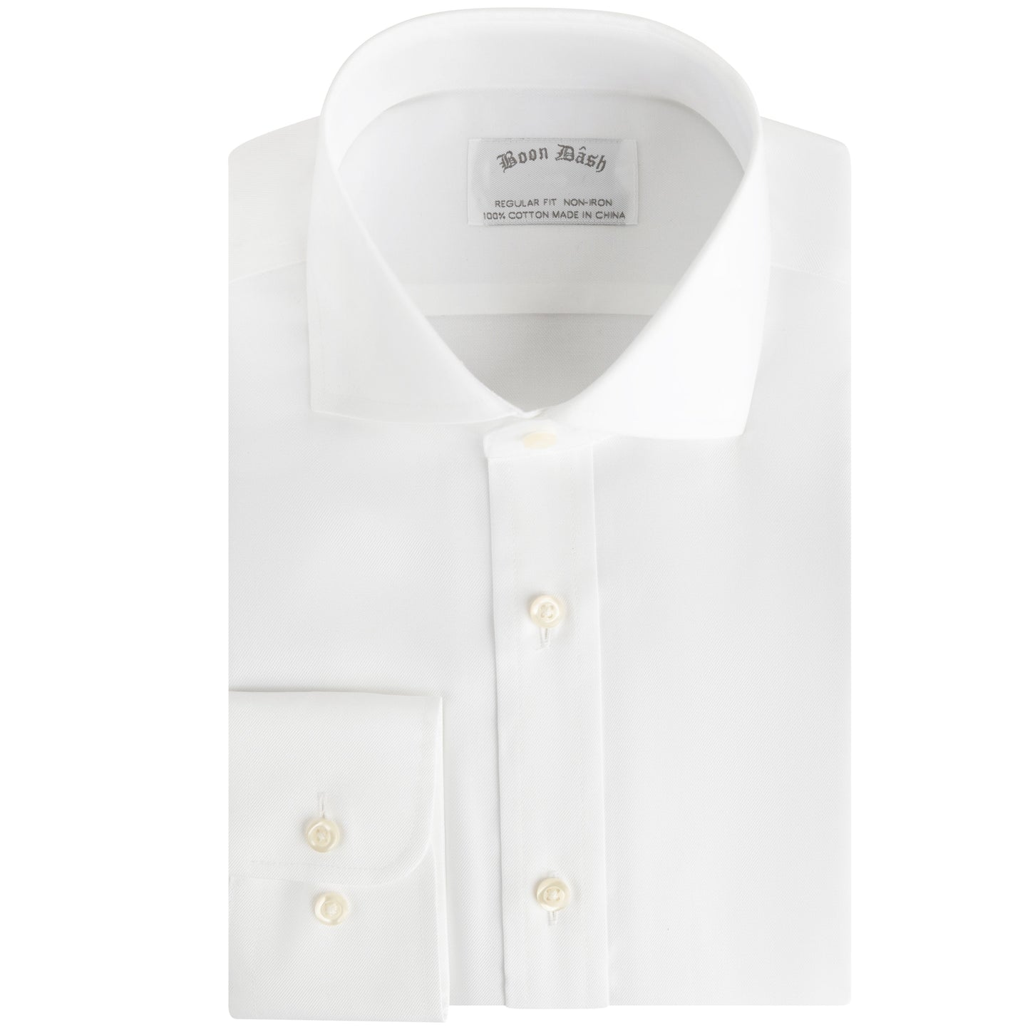 Boon Dash Boys Button Cuff Shirt-Spread Collar