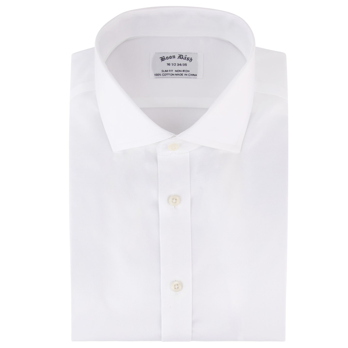 Boon Dash Men's Slim Fit Small Twill (Button Cuff)