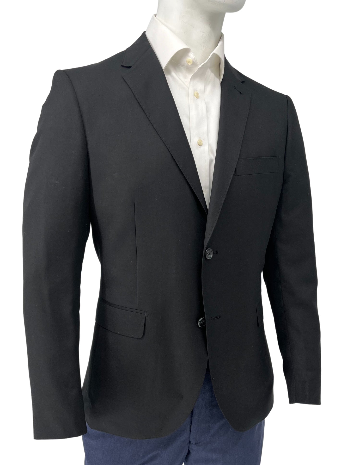 Gianni Lombardi Men's Black Blazer