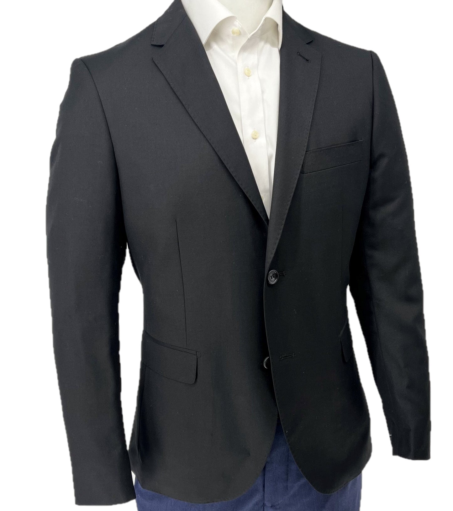 Gianni Lombardi Men's Black Blazer