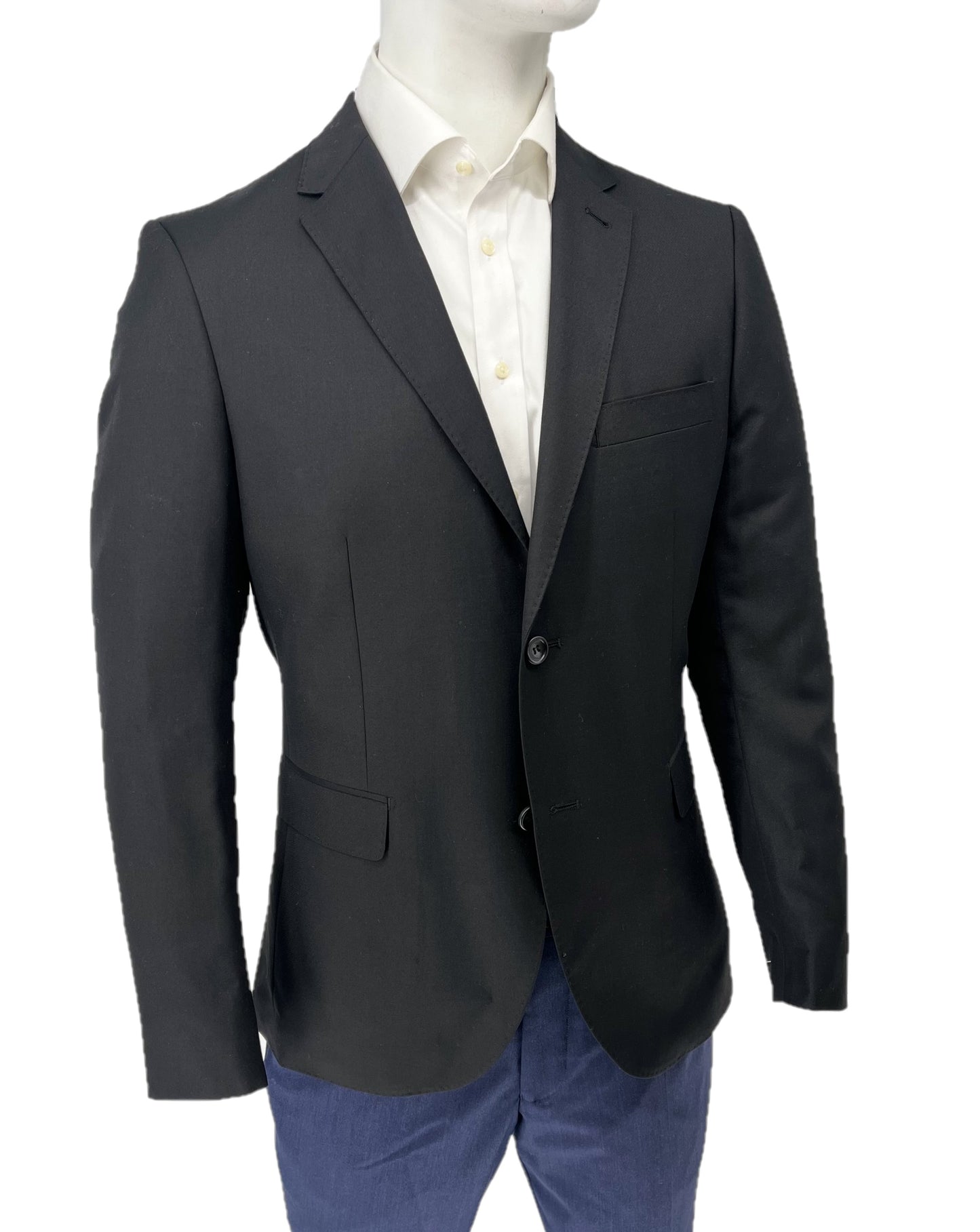 Gianni Lombardi Men's Black Blazer