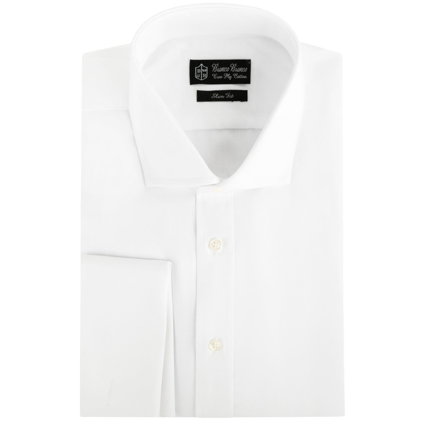 Bianco Bianco Boys' Slim Fit Shirt (French Cuff)