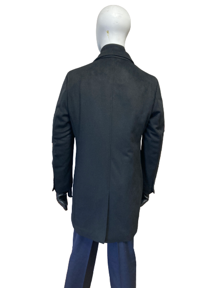 Zeke Men's 3/4 Length Wool Coat The Hatbox Zeke Men's 3/4 Length Wool Coat The Hatbox