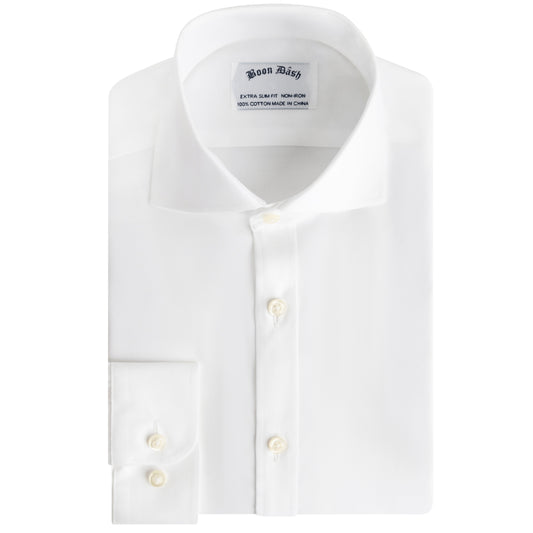 Boon Dash Boys Button Cuff Shirt-Spread Collar-